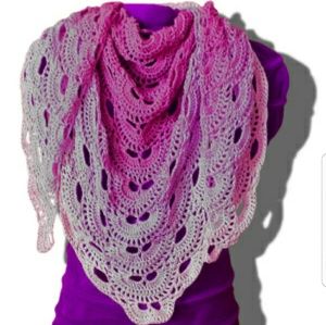 Crochet Virus scarf/shawl!